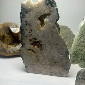 Brazilian Pink amethyst standing Piece